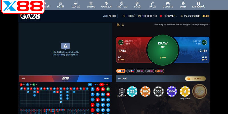 Giới thiệu về đá gà X88