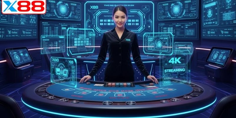 Hệ thống Live Casino độc quyền với công nghệ Streaming 4K