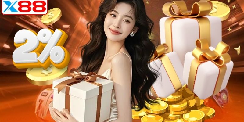 Khuyến mãi hoàn cược hấp dẫn cho hội viên tại X88
